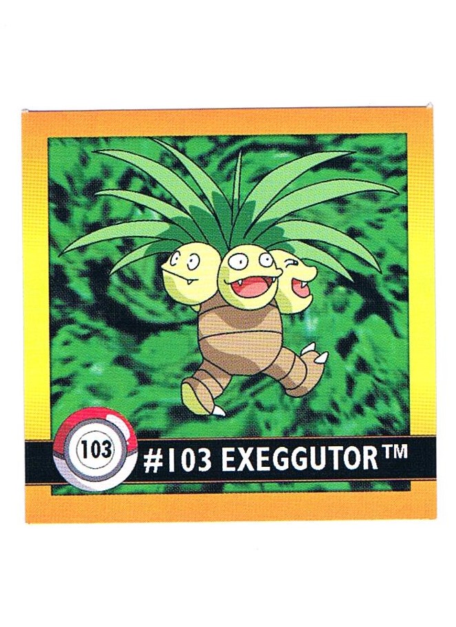 Sticker No. 103 Exeggutor/Kokowei