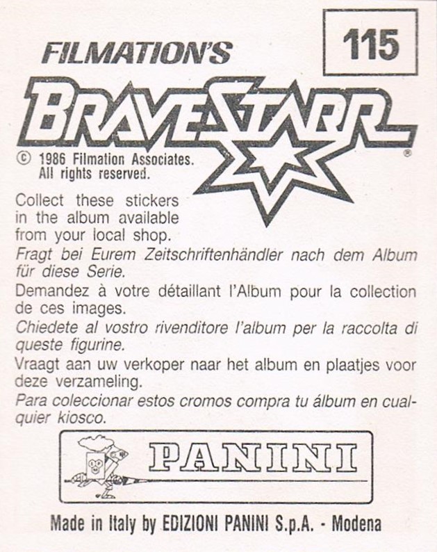 Panini Sticker Nr. 115 2