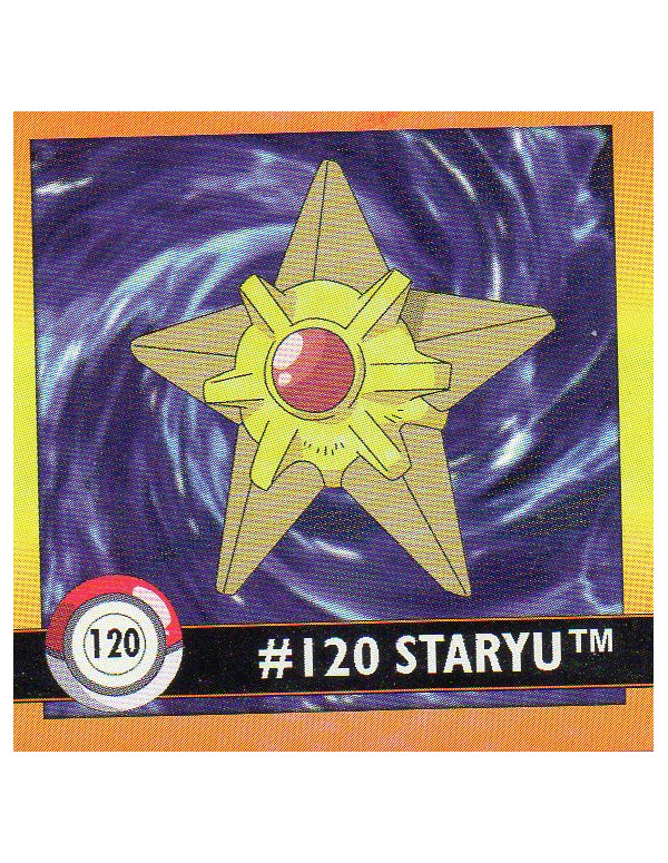 Sticker No. 120 Sterndu/Staryu