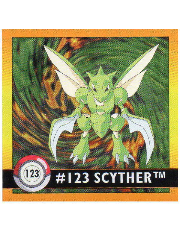 Sticker No. 123 Sichlor/Scyther