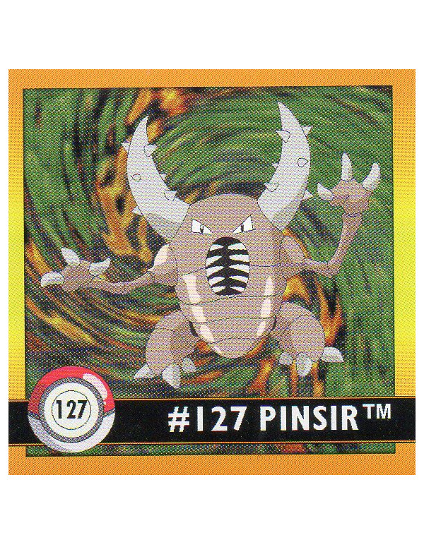 Sticker No. 127 Pinsir/Pinsir