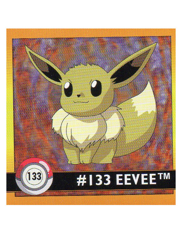 Sticker No. 133 Evoli/Eevee