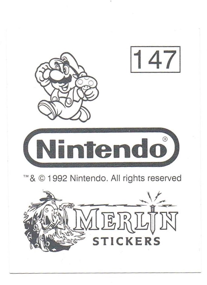 Sticker No. 147 - Super Mario Bros. 3/NES 2
