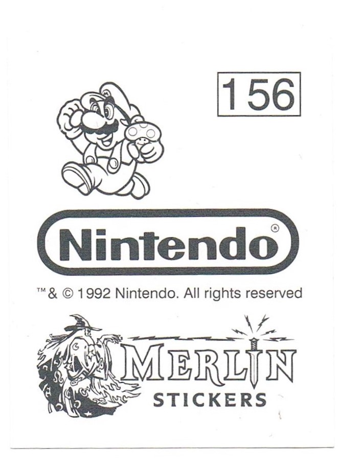 Sticker No. 156 - Super Mario Bros. 3/NES 2