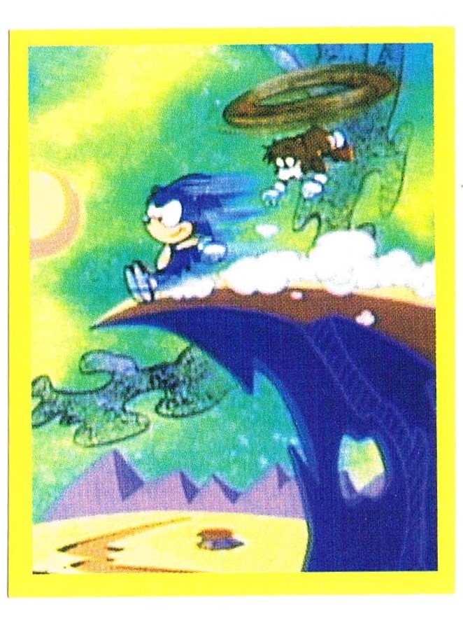 Panini - Sonic - 1991 - Official SEGA sticker album - complete