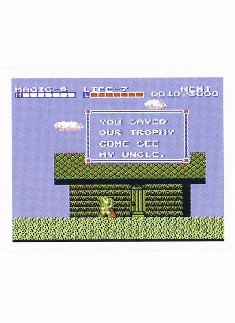 Sticker No. 167 - Zelda II: The Adventure of Link/NES