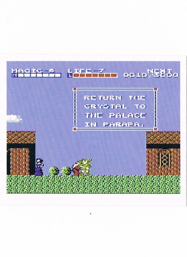 Sticker No. 170 - Zelda II: The Adventure of Link/NES