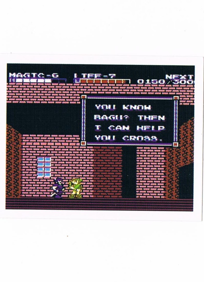 Sticker No. 181 - Zelda II: The Adventure of Link/NES