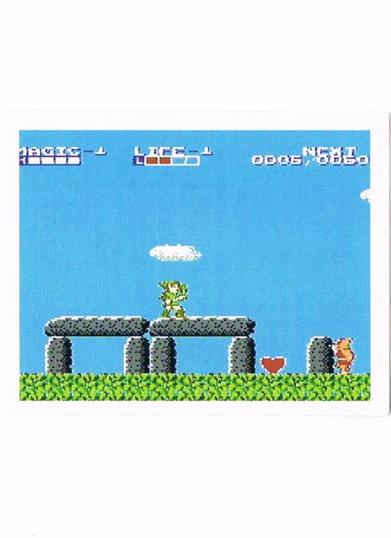 Sticker No. 189 - Zelda II: The Adventure of Link/NES