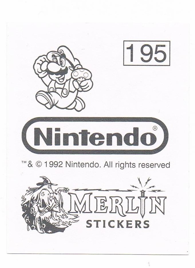 Sticker No. 195 - Zelda II: The Adventure of Link/NES 2