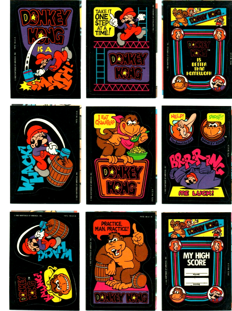 Donkey Kong - Komplettes Set von 1982 2