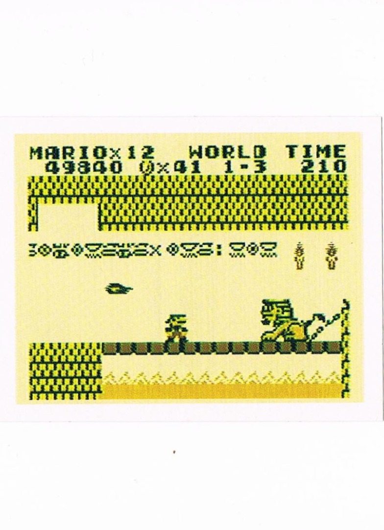 Sticker Nr. 209 - Super Mario Land/Game Boy
