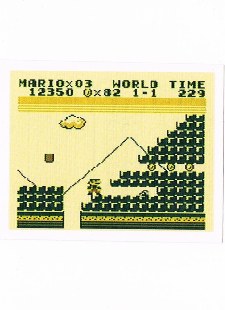 Sticker No. 215 - Super Mario Land/Game Boy