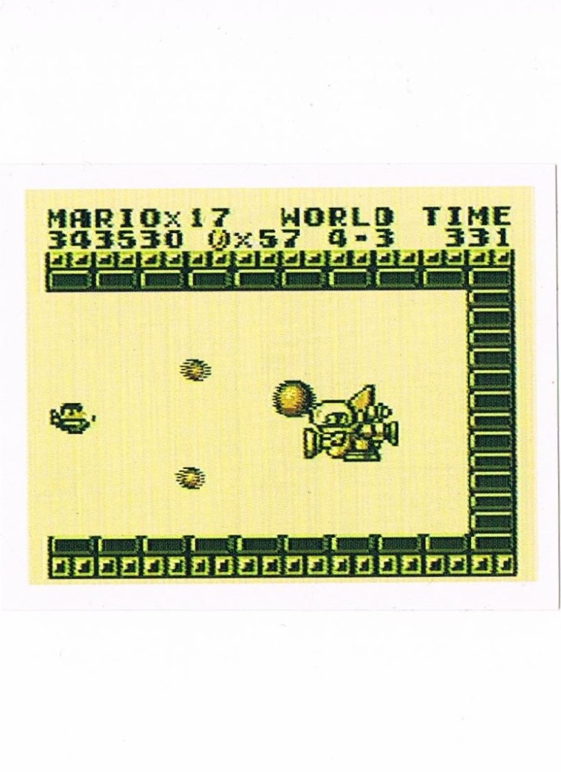 Sticker Nr. 218 - Super Mario Land/Game Boy