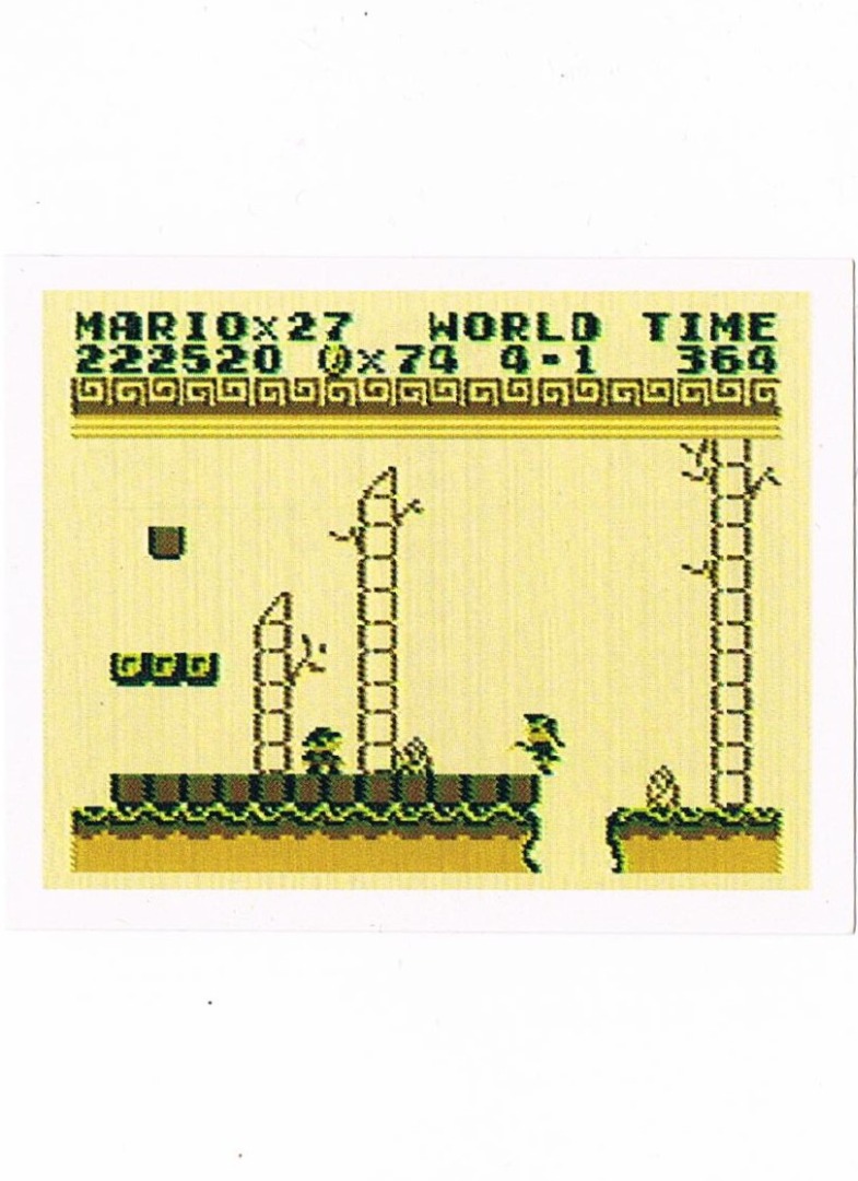 Sticker No. 220 - Super Mario Land/Game Boy