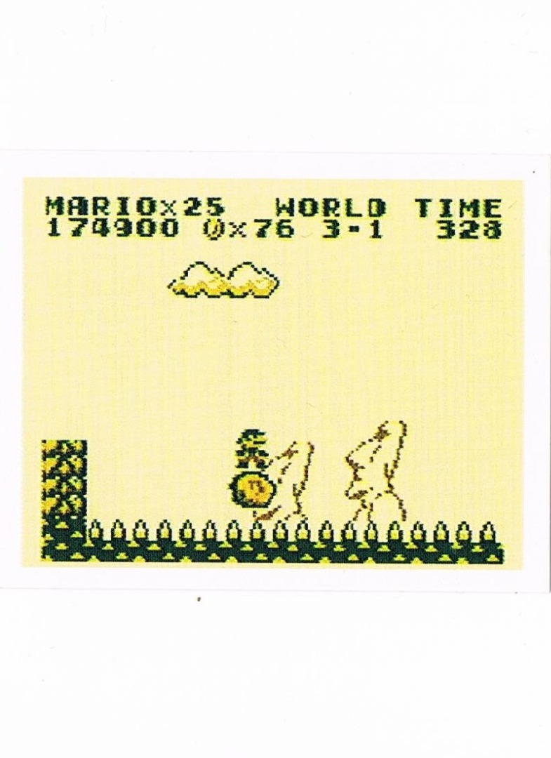 Sticker No. 227 - Super Mario Land/Game Boy
