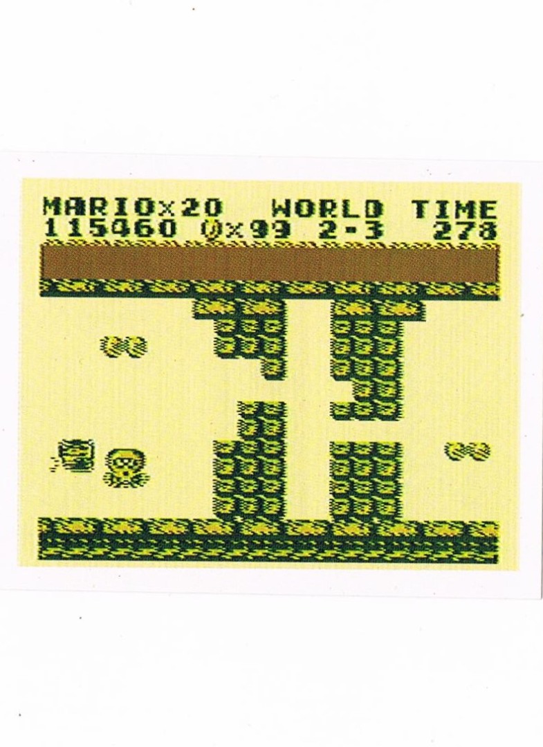 Sticker No. 229 - Super Mario Land/Game Boy