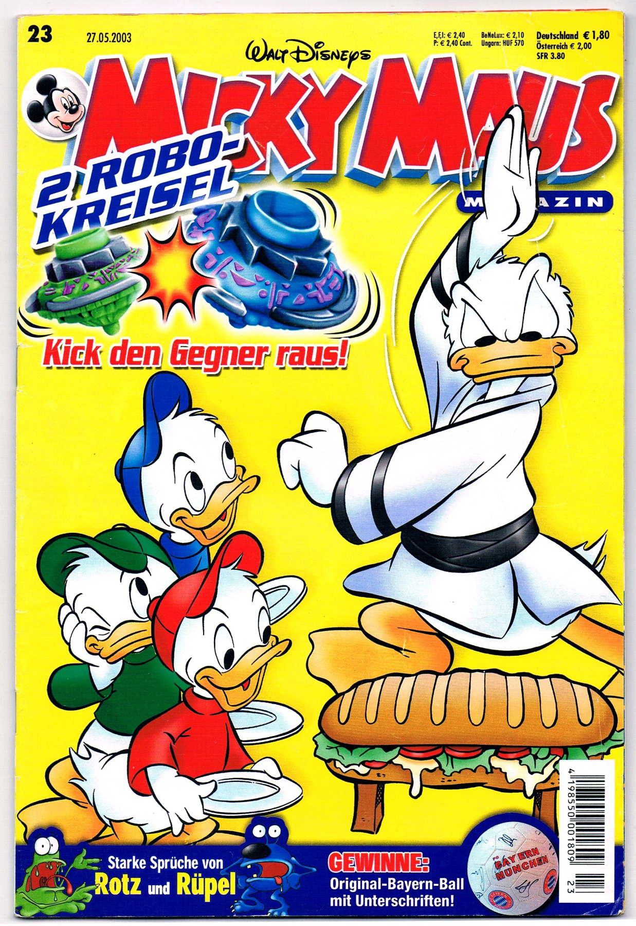 Micky Maus Heft Nr. 23 2003