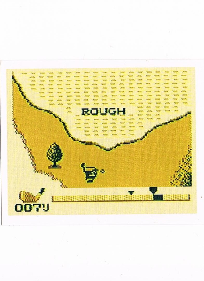 Sticker No. 248 - Golf/Game Boy