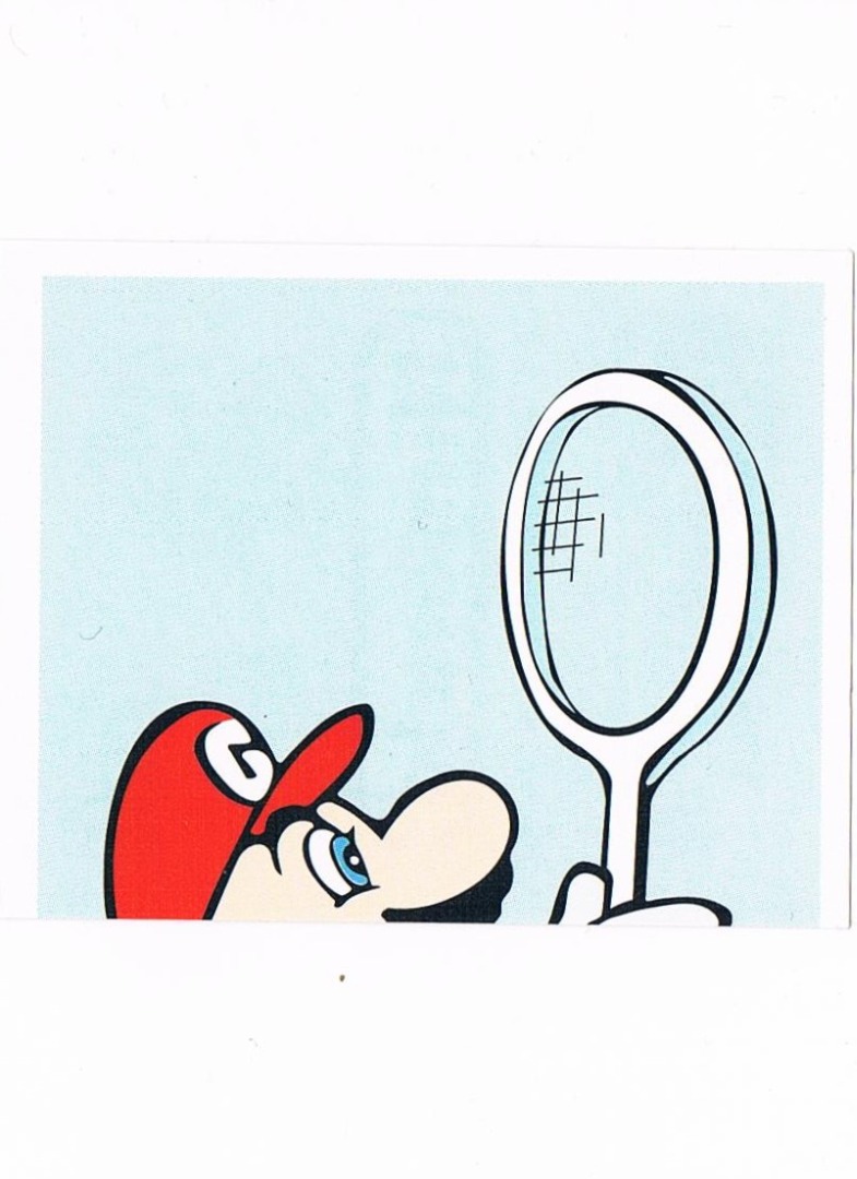 Sticker No. 260 - Tennis/Game Boy