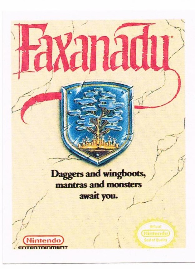 Sticker No. 265 - Faxanadu/NES