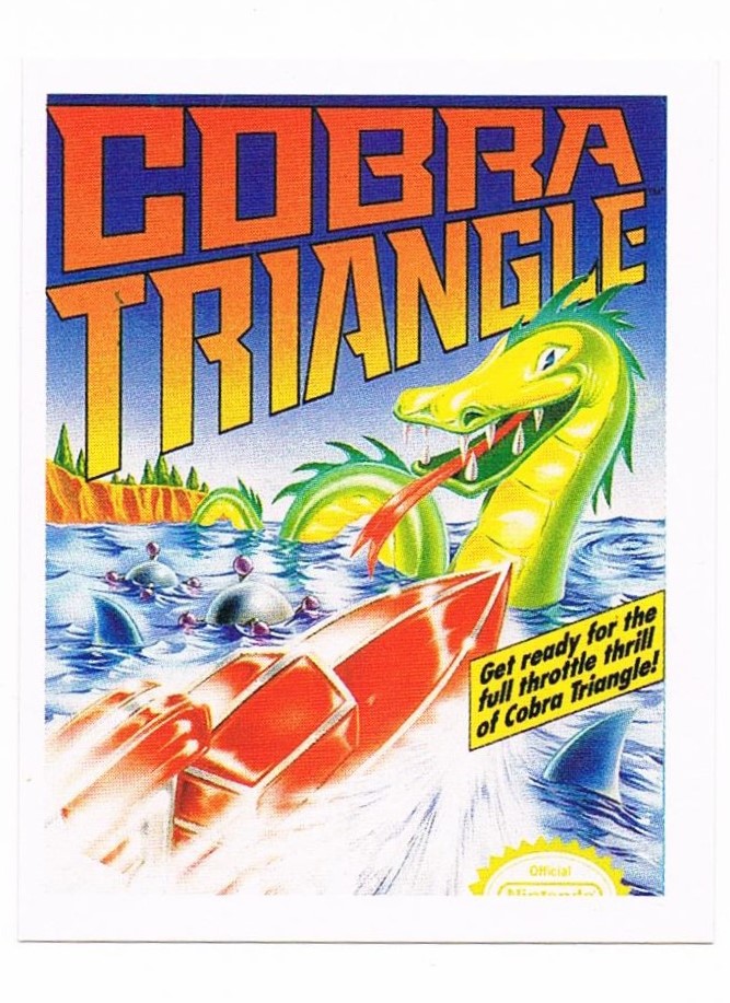 Sticker No. 266 - Cobra Triangle/NES