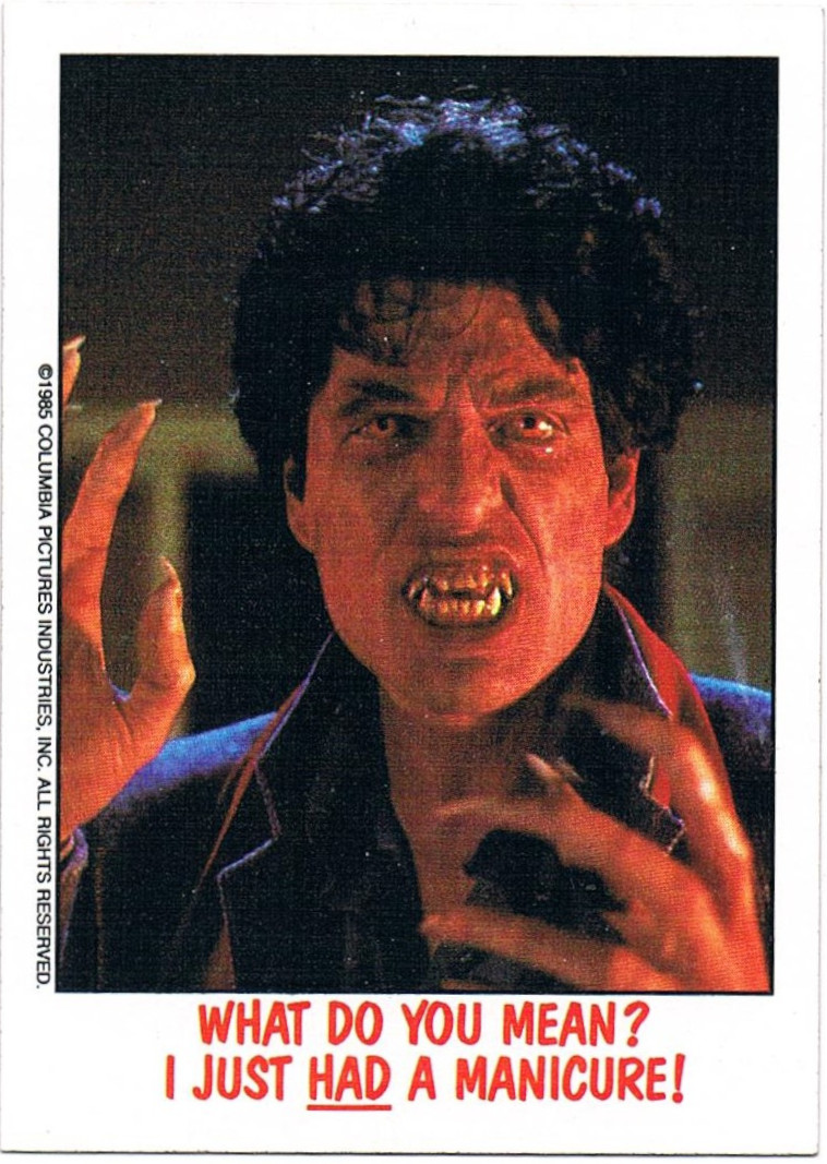 Now Play 36 - Fright Night Topps 1988