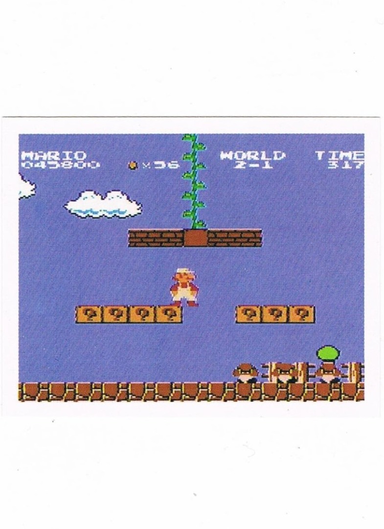 Sticker No. 42 - Super Mario Bros. 1/NES