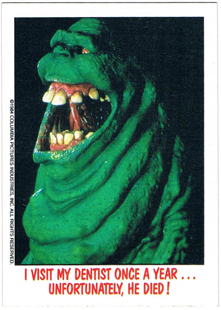 Now Play 5 - Ghostbusters Topps 1988