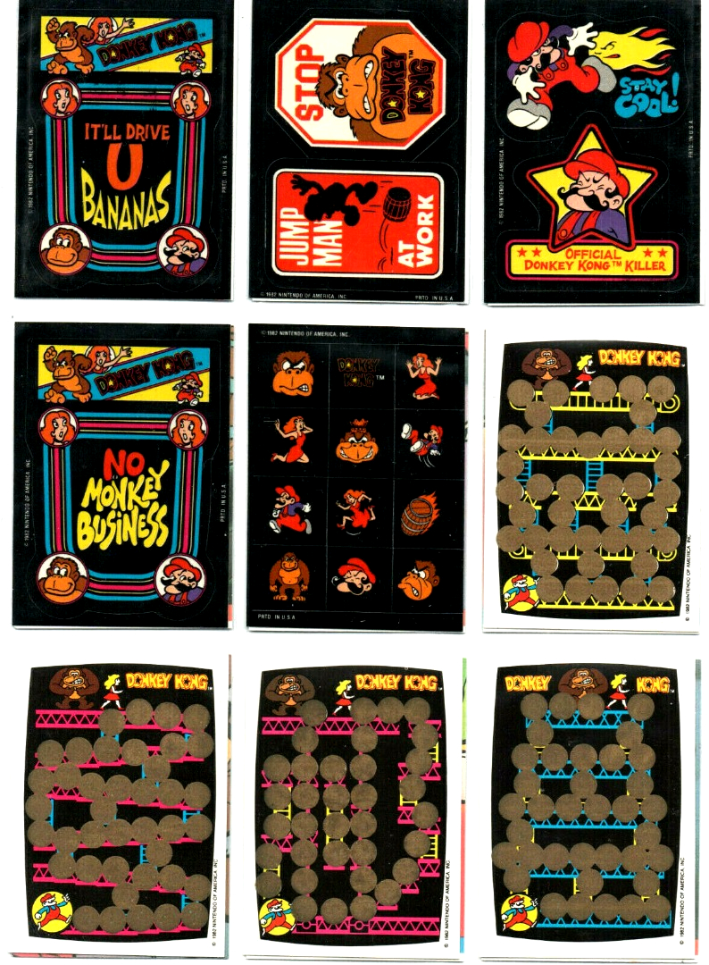 Donkey Kong - Complete set from 1982 5