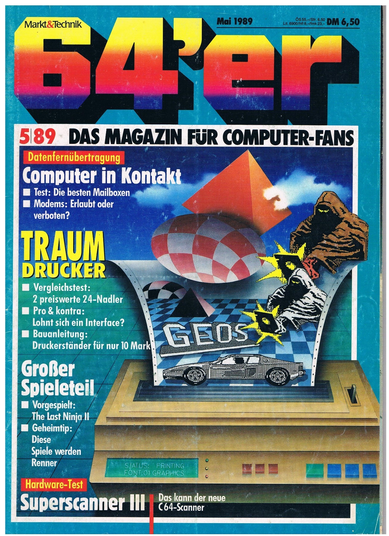 64er Magazine / booklet - issue 5/89 1989