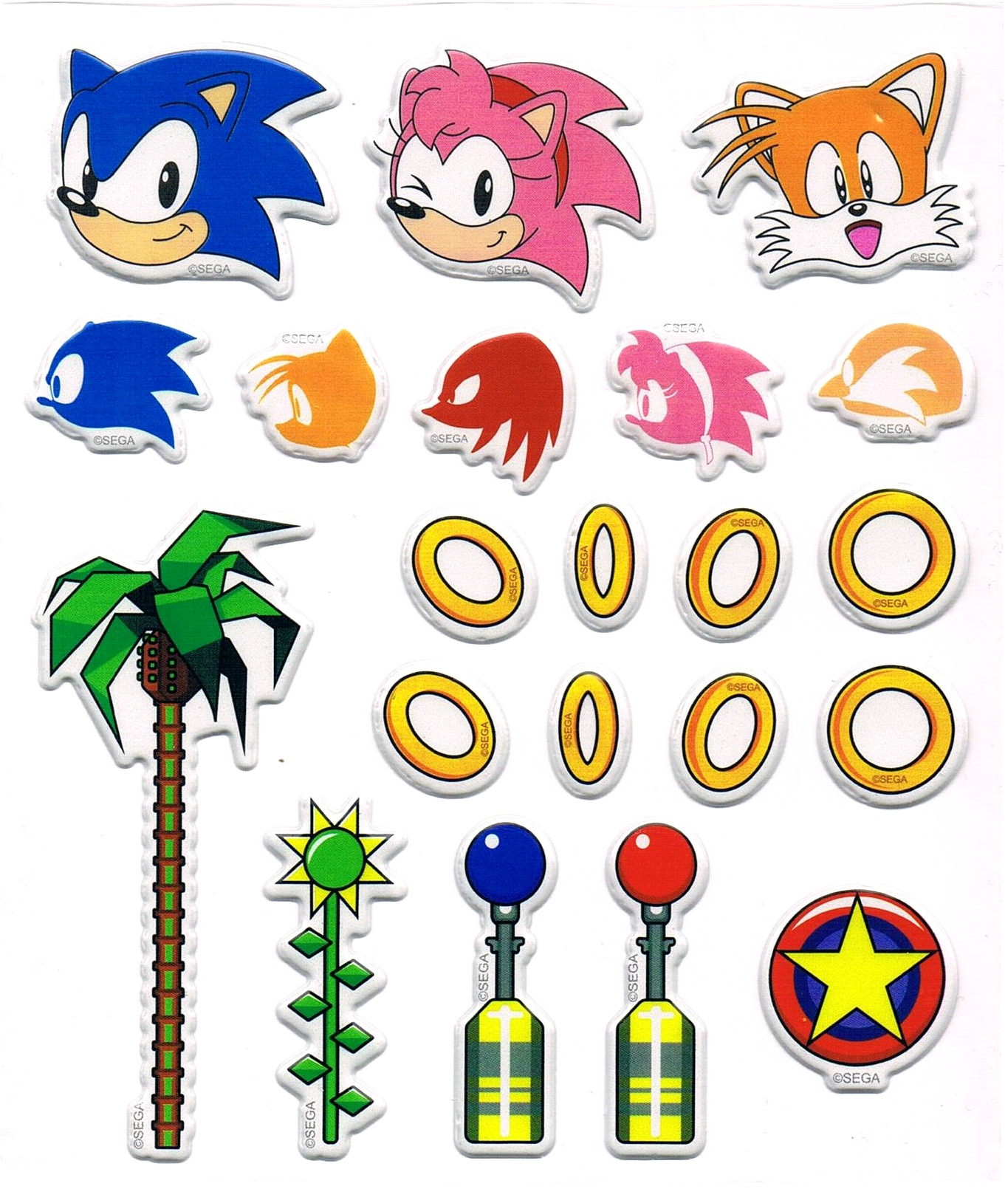 Sonic the Hedgehog - Puffy Sticker