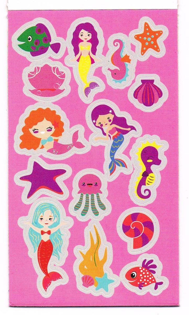Mini sticker book - mermaids 2