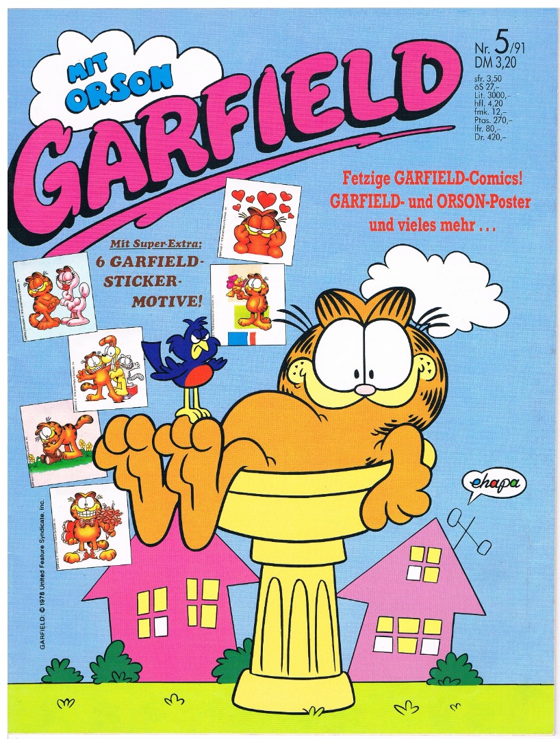 Garfield Comic - Heft Ausgabe 5/91 1991