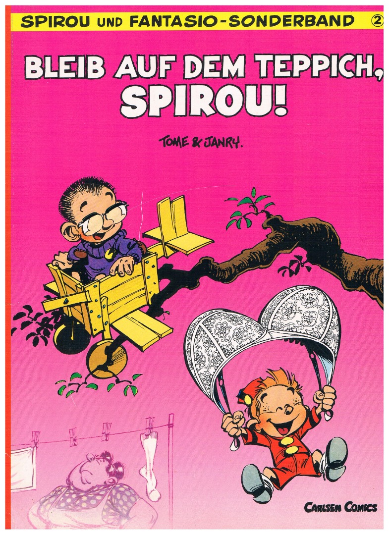 Bleib auf dem Teppich Spirou - Comic