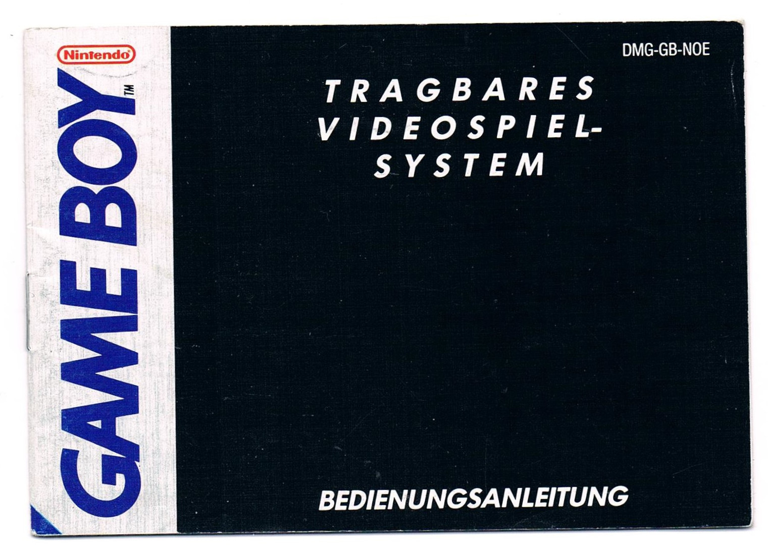 Game Boy tragbares Videspielsystem - Bedienungsanleitung / Spielanleitung