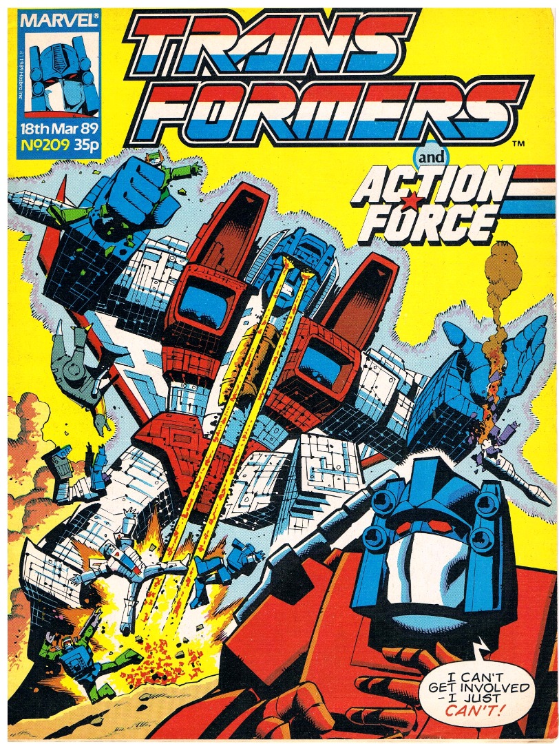 The Transformers - Comic No. 209 - 1989 89