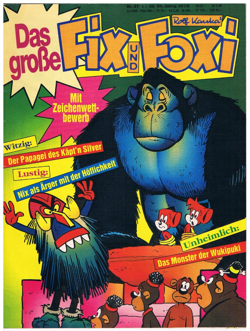 Fix und Foxi - Comic Nr.37 / 1993 / 41.Jahrgang