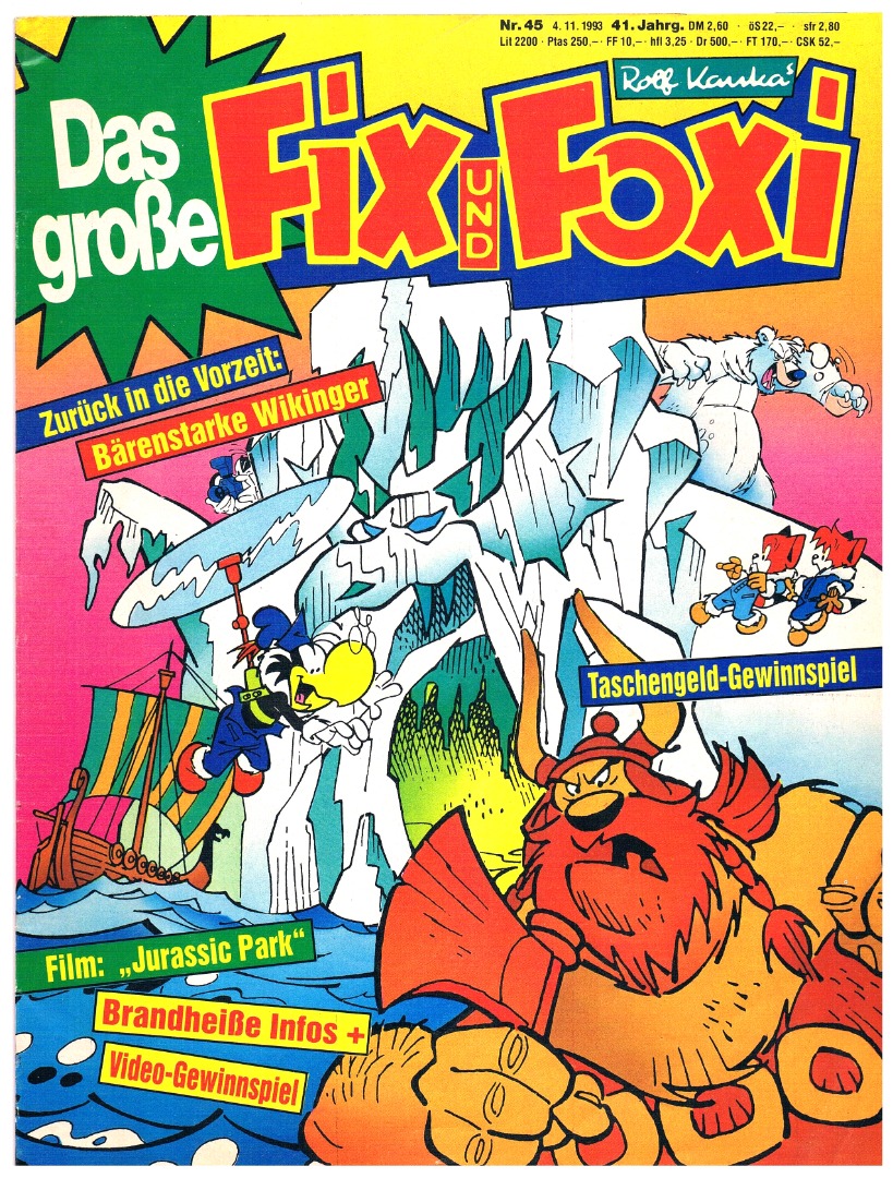 Fix und Foxi - Comic Nr.45 / 1993 / 41.Jahrgang