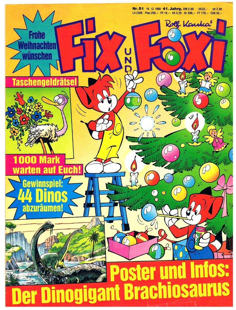 Fix und Foxi - Comic Nr.51 / 1993 / 41.Jahrgang