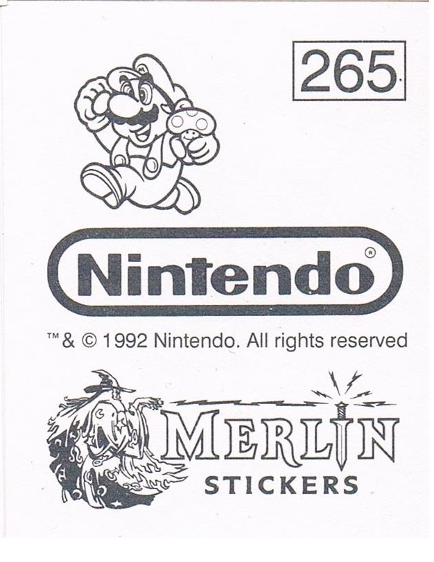 Sticker No. 265 - Faxanadu/NES 2