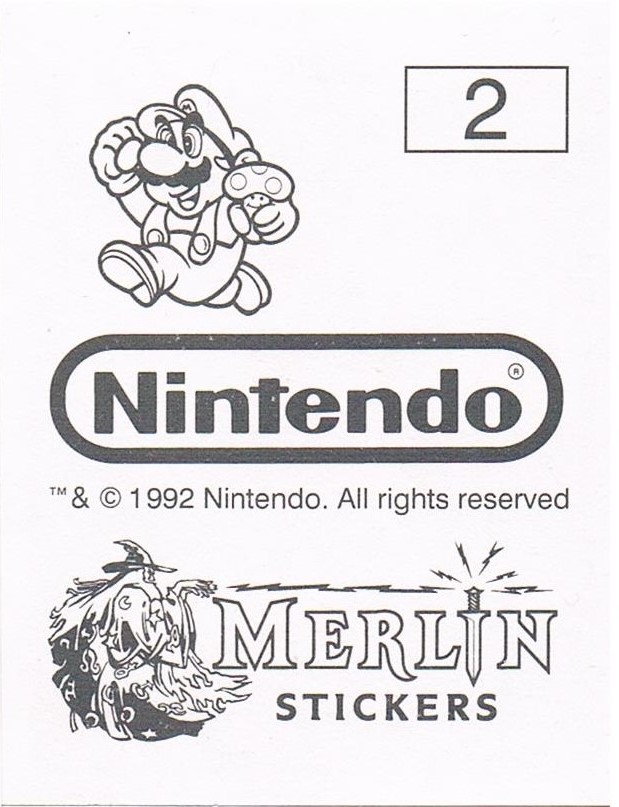Sticker Nr. 2 - Super Mario Bros. 2/NES 2