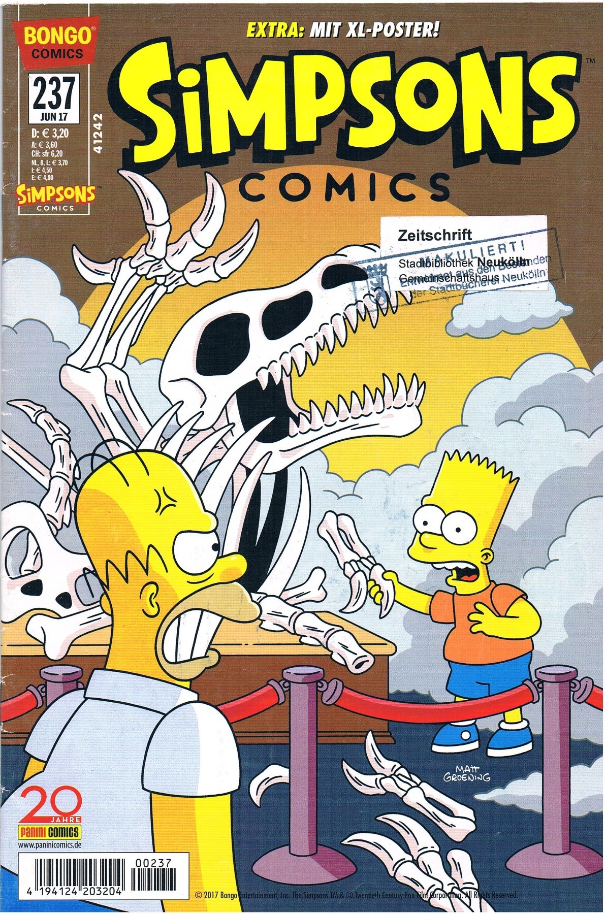 Simpsons Comics - Heft Ausgabe 237 - Jun 17 2017
