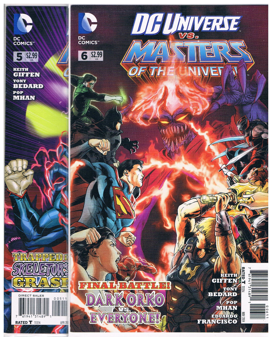 DC Universe vs. Masters of the Universe Comics Nr. 5-6