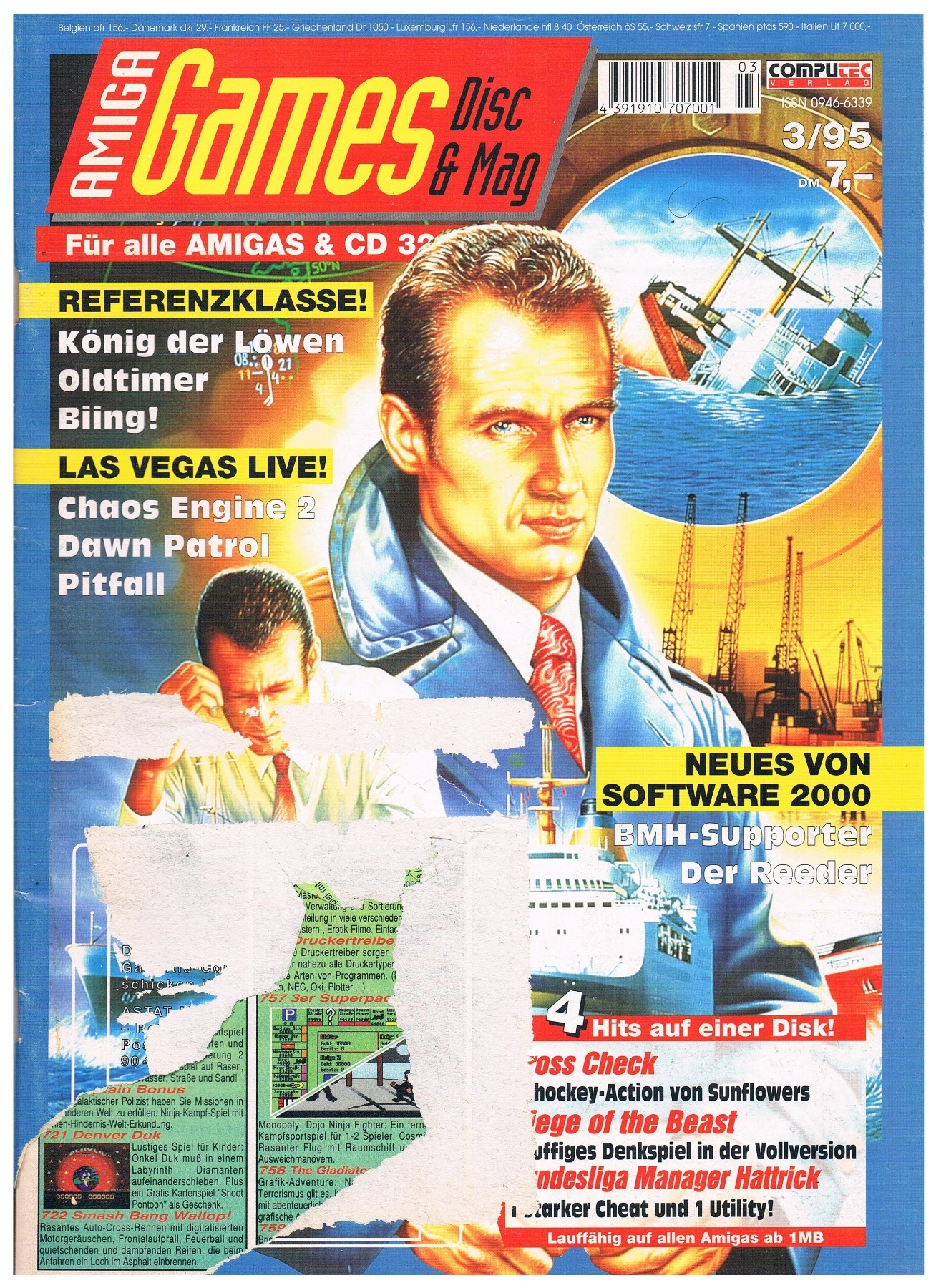 Amiga Games Disc &amp; Mag 3/95