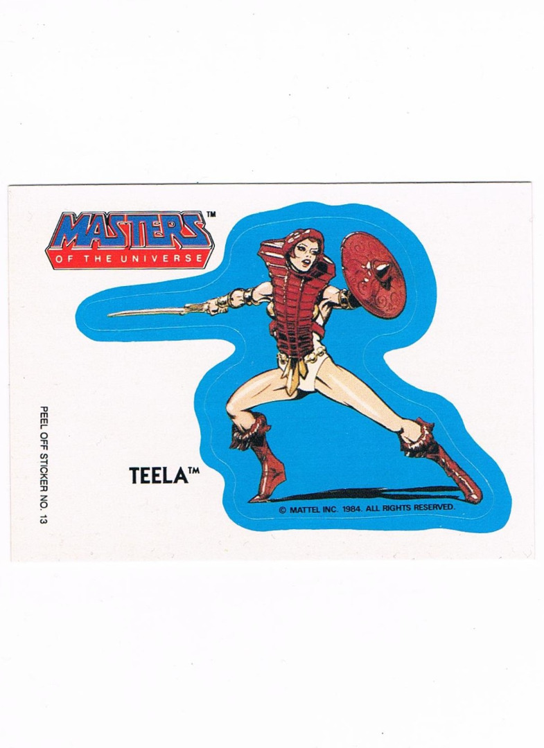 Teela Sticker by Topps