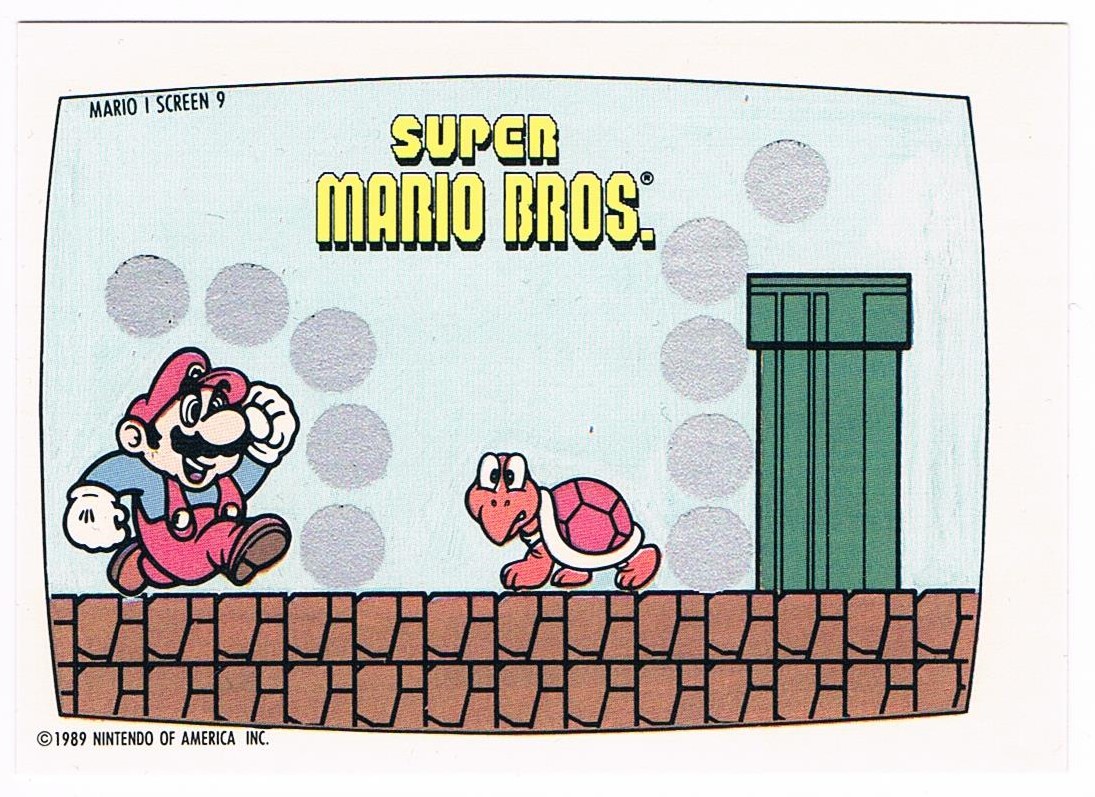 Super Mario Bros - Rubbelkarte