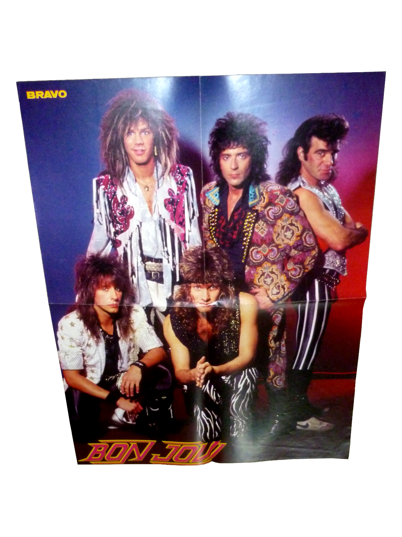 A-Ha / Bon Jovi - Bravo 80er Poster / Plakat 2