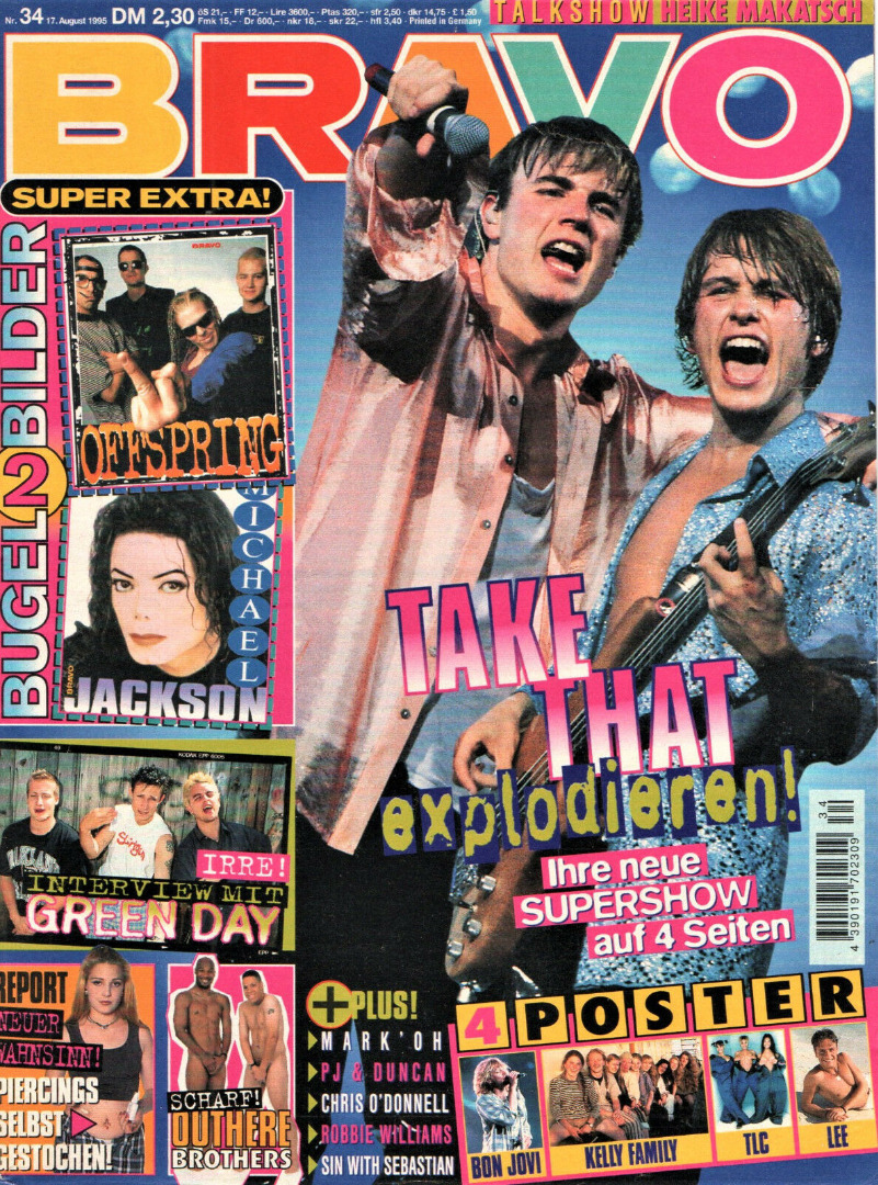 Bravo Nr.34 1995 Heft - Jetzt online Kaufen