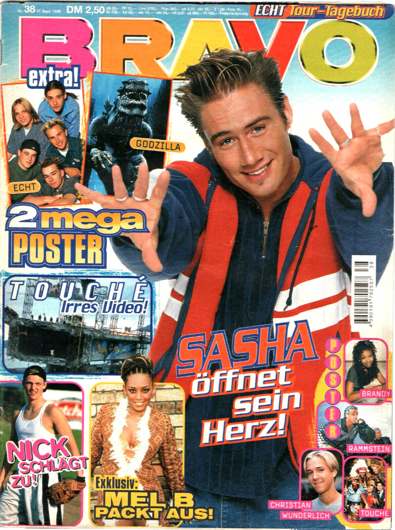 Bravo Nr.38 1998 Heft - Jetzt online Kaufen